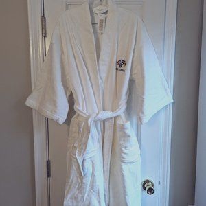 NWT Plush White Royal Caribbean Spa Robe - Vintage